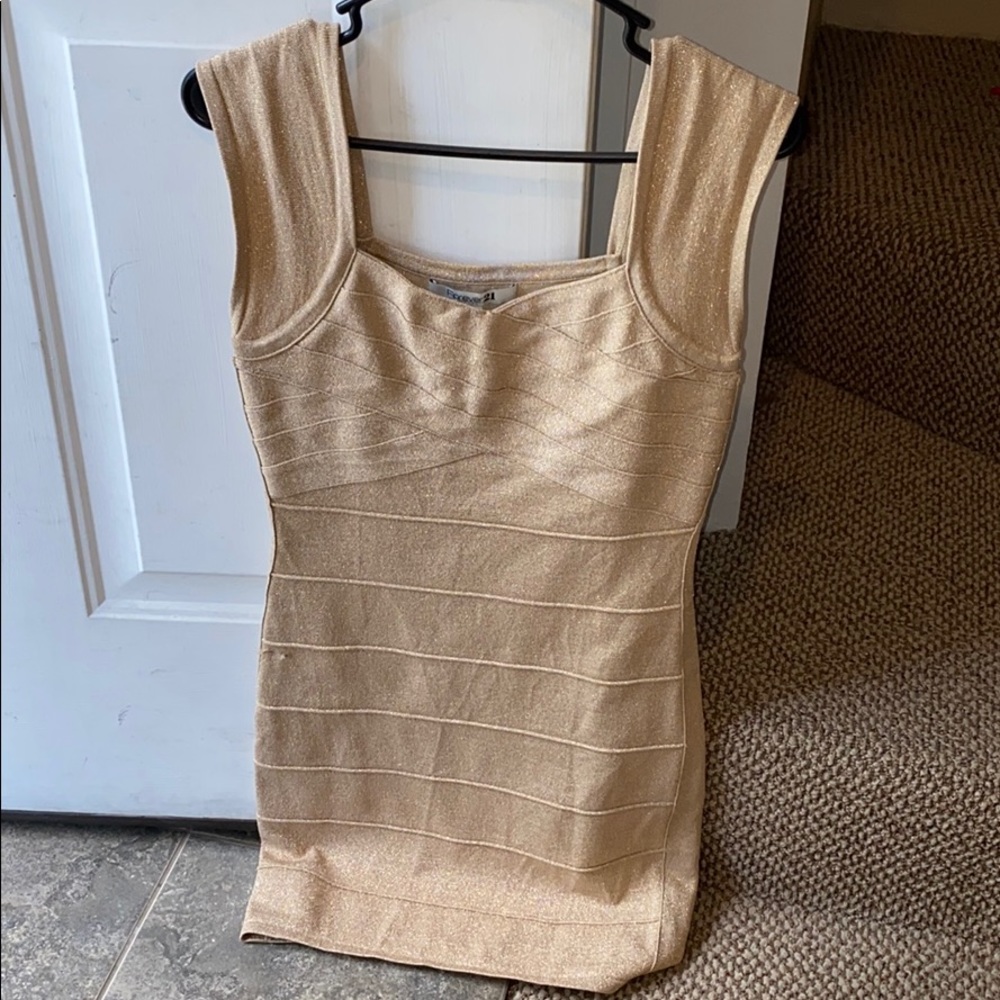 Sparkly Gold Dress